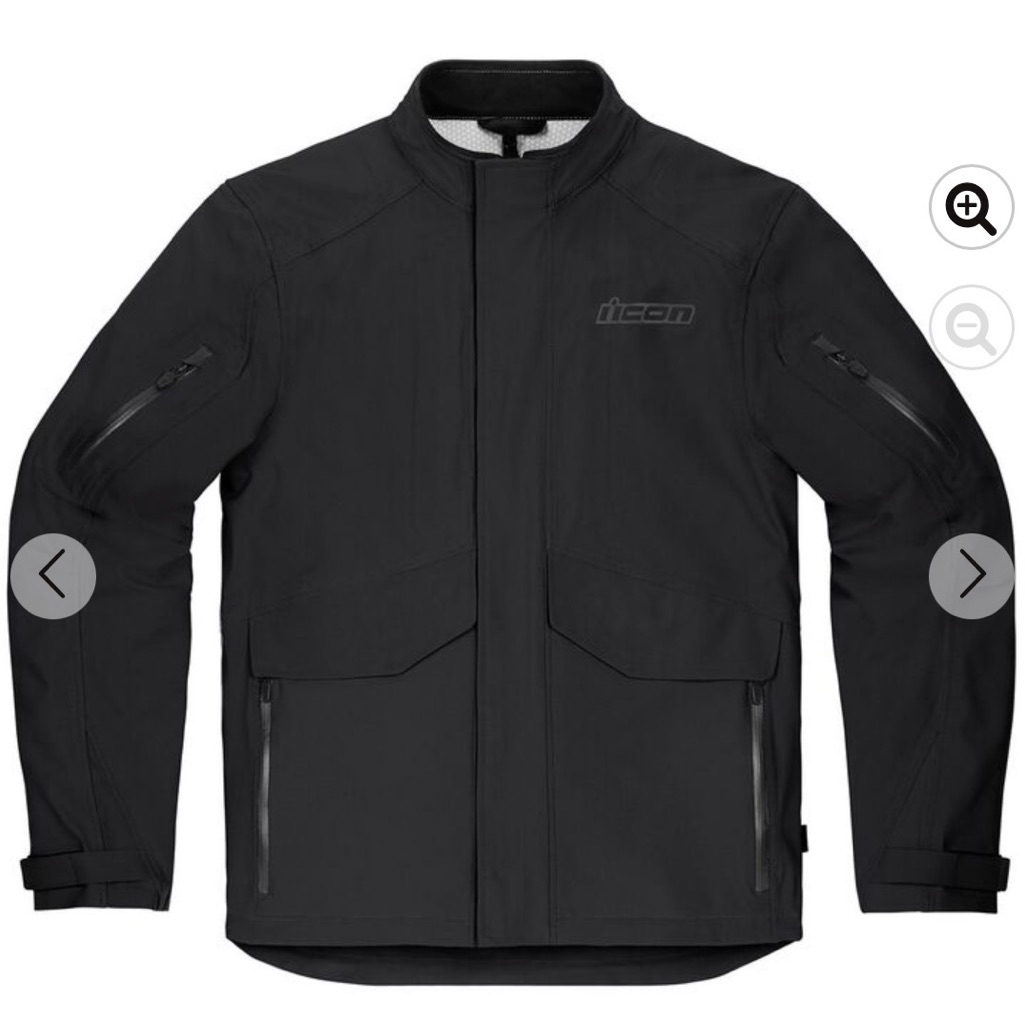 Icon Stormhawk Wp Motorcycle Jacket - 3x. Like New